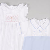 Macacão Curto para Bebê em Algodão Pima - Cavalinho